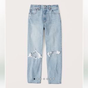 Abercrombie high waisted jeans- Mom fit